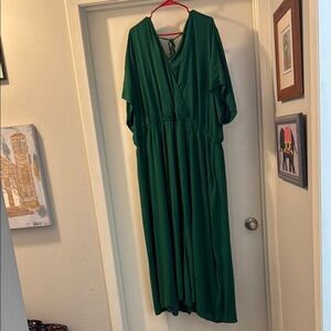 Elegant Green Jumpsuit